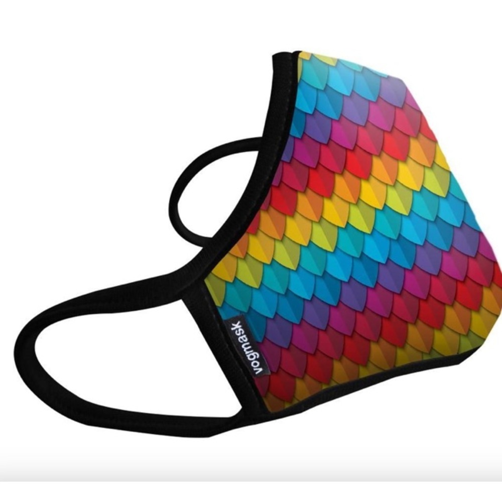 Vogmask Rainbow Parrot Childrens NWT Mask